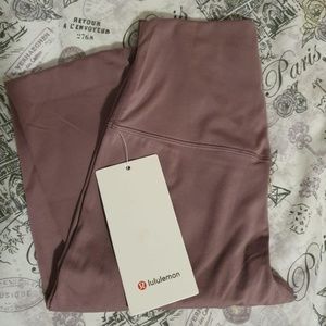 New lululemon Align Pant II Dusty Mauve Size 6